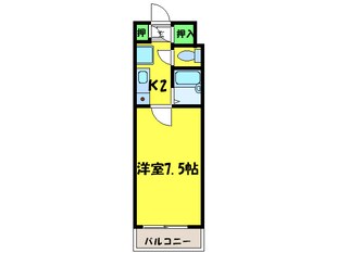 ヴィラリビエ－ル堺の物件間取画像